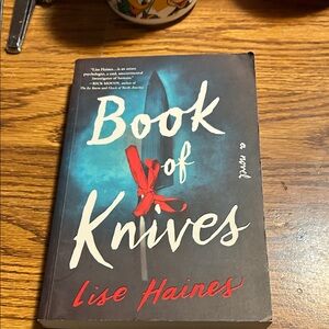 'Book of Knives' Novel - Black and Red Cover